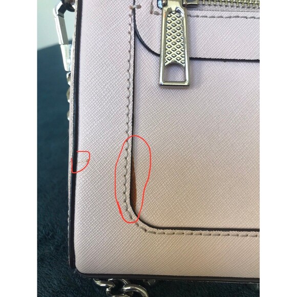 Rebecca Minkoff pink Avery crossbody bag saffiano leather - Picture 11 of 11